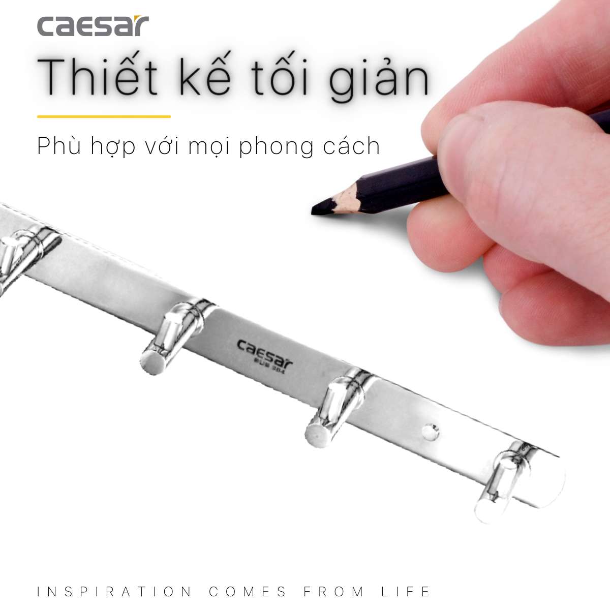 Móc áo Caesar ST857