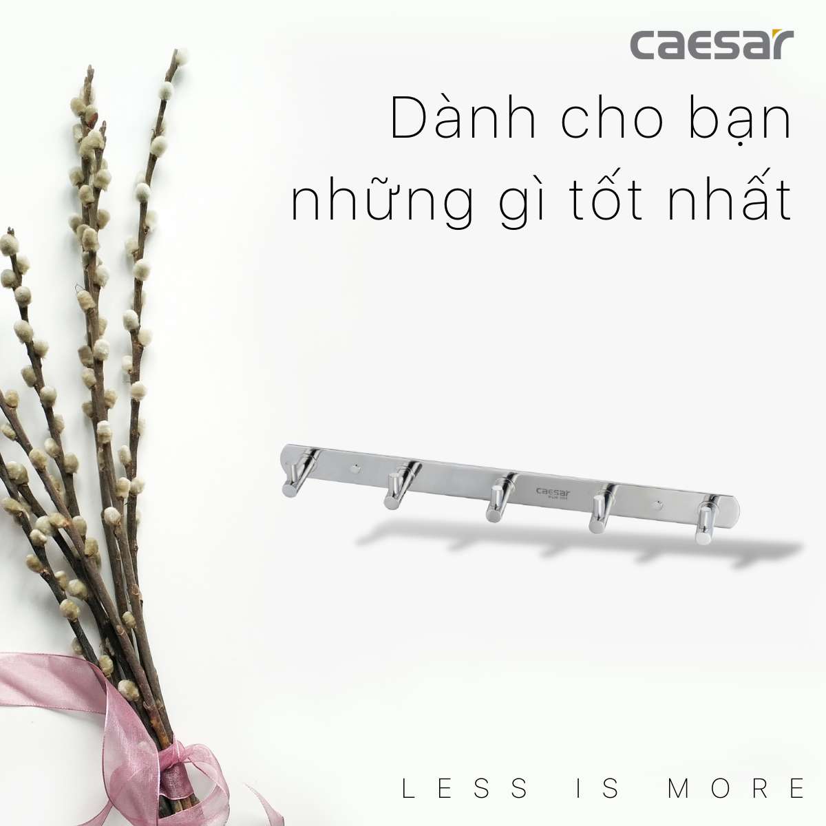 Móc áo Caesar ST857