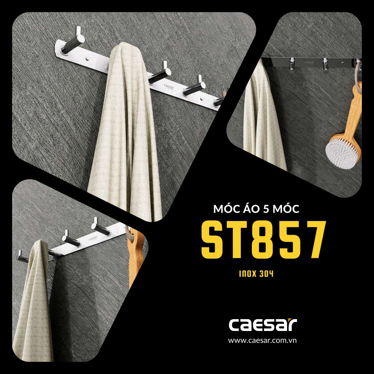 Móc áo Caesar ST857