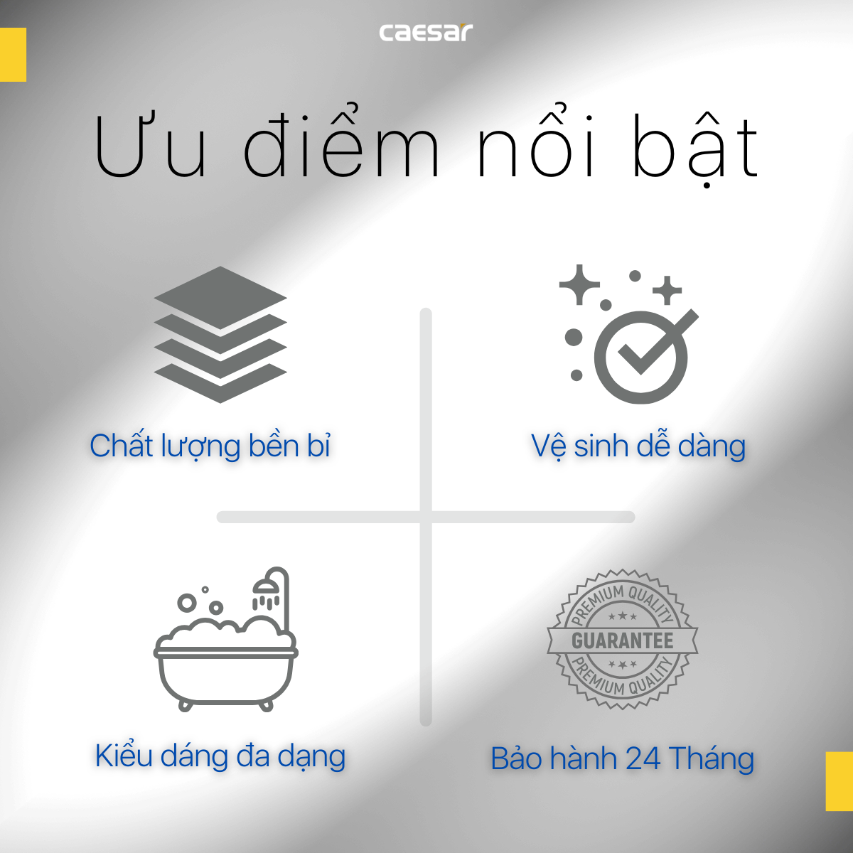 Bồn tắm massage Caesar MT0870