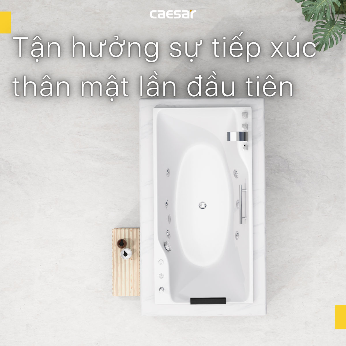 Bồn tắm massage Caesar MT0870