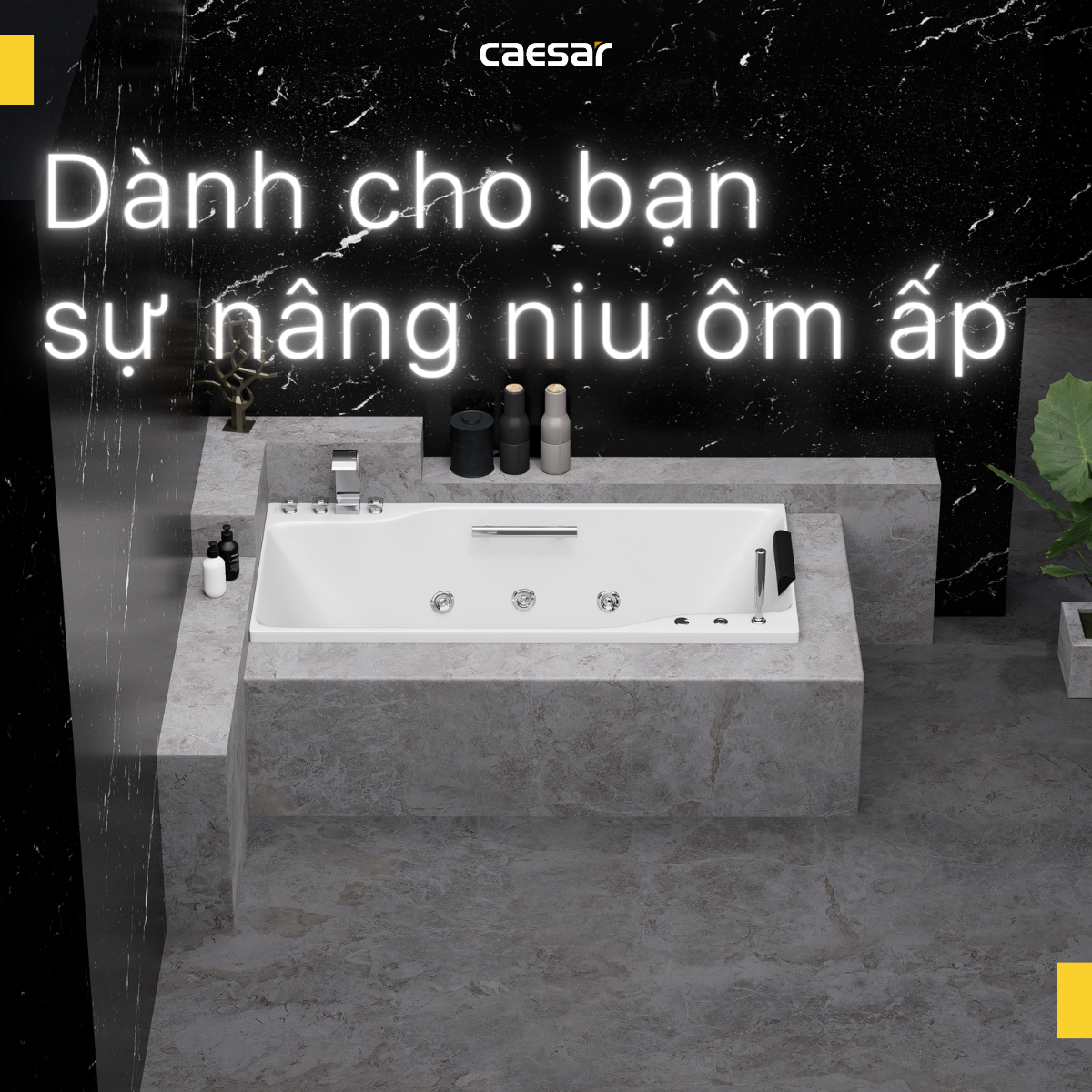 Bồn tắm massage Caesar MT0870