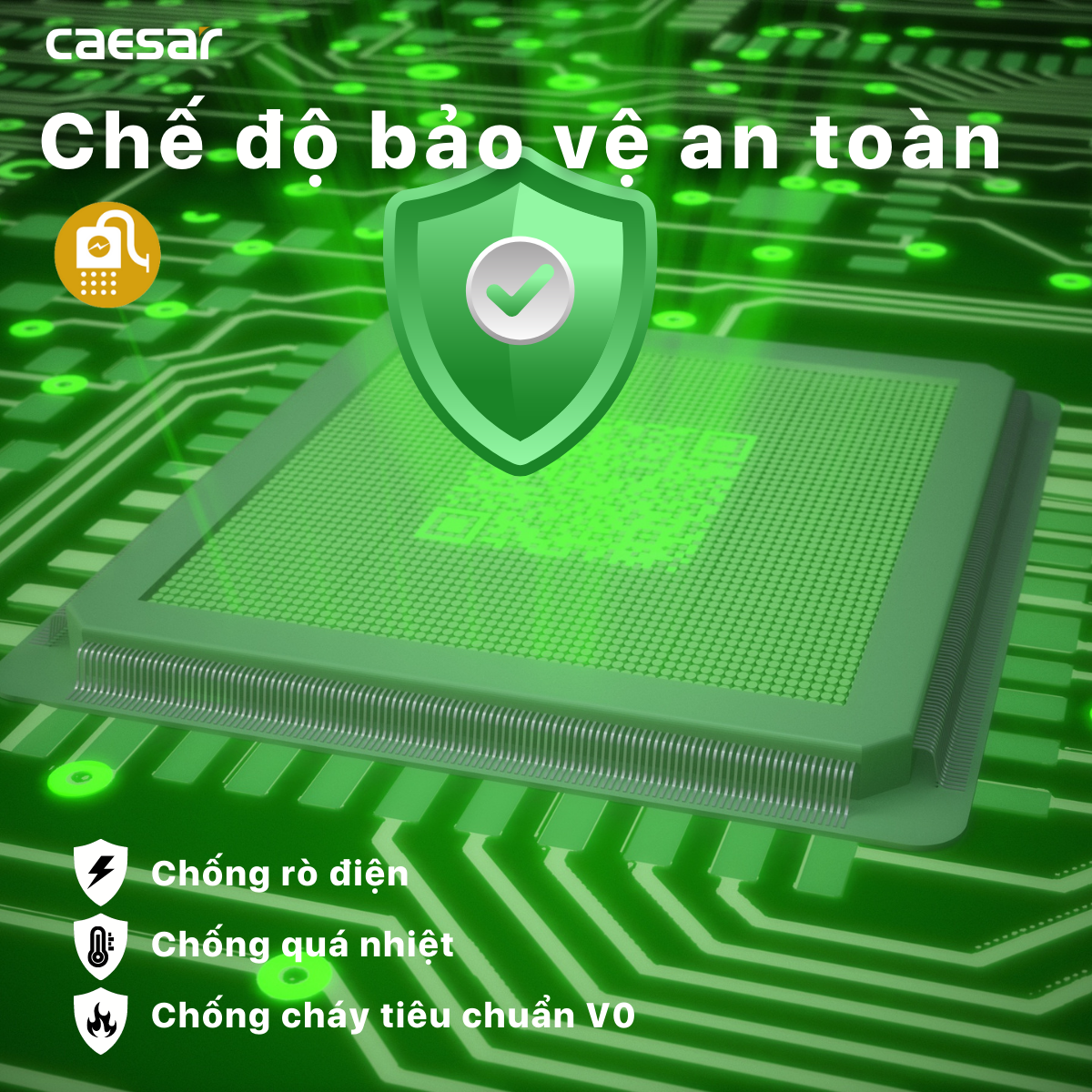 Nắp rửa điện tử Caesar TAF400H (TAF400H-PW)