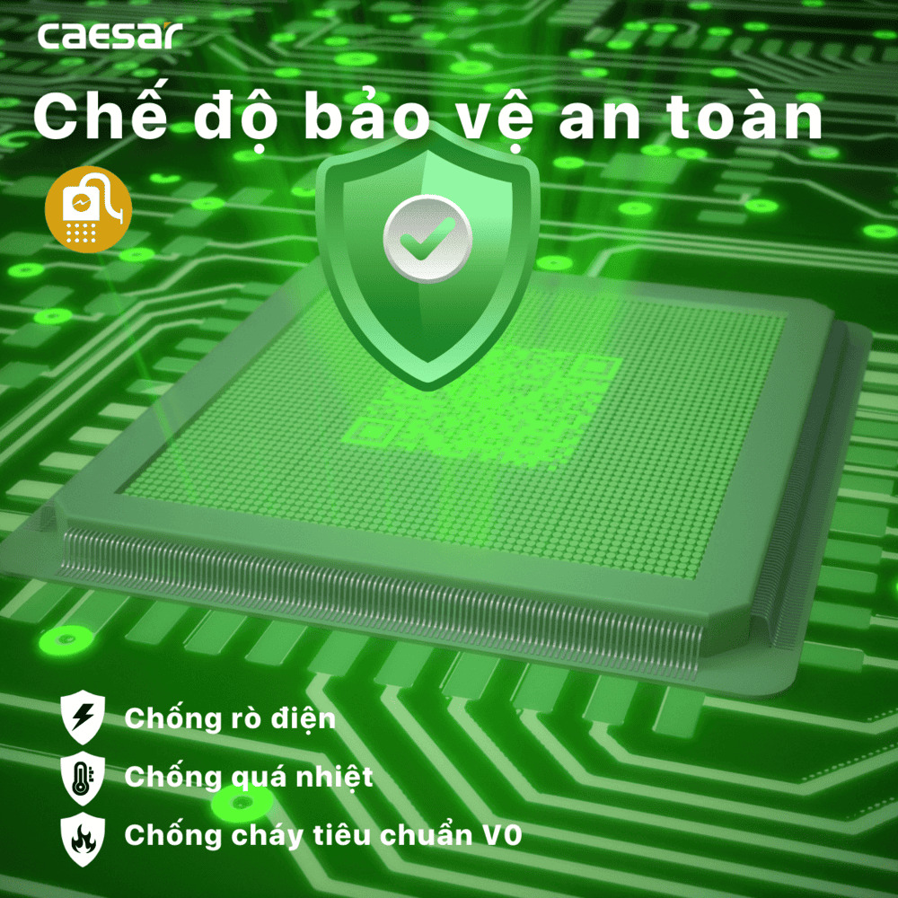 Nắp rửa điện tử Caesar TAF512H (TAF512H-PW)