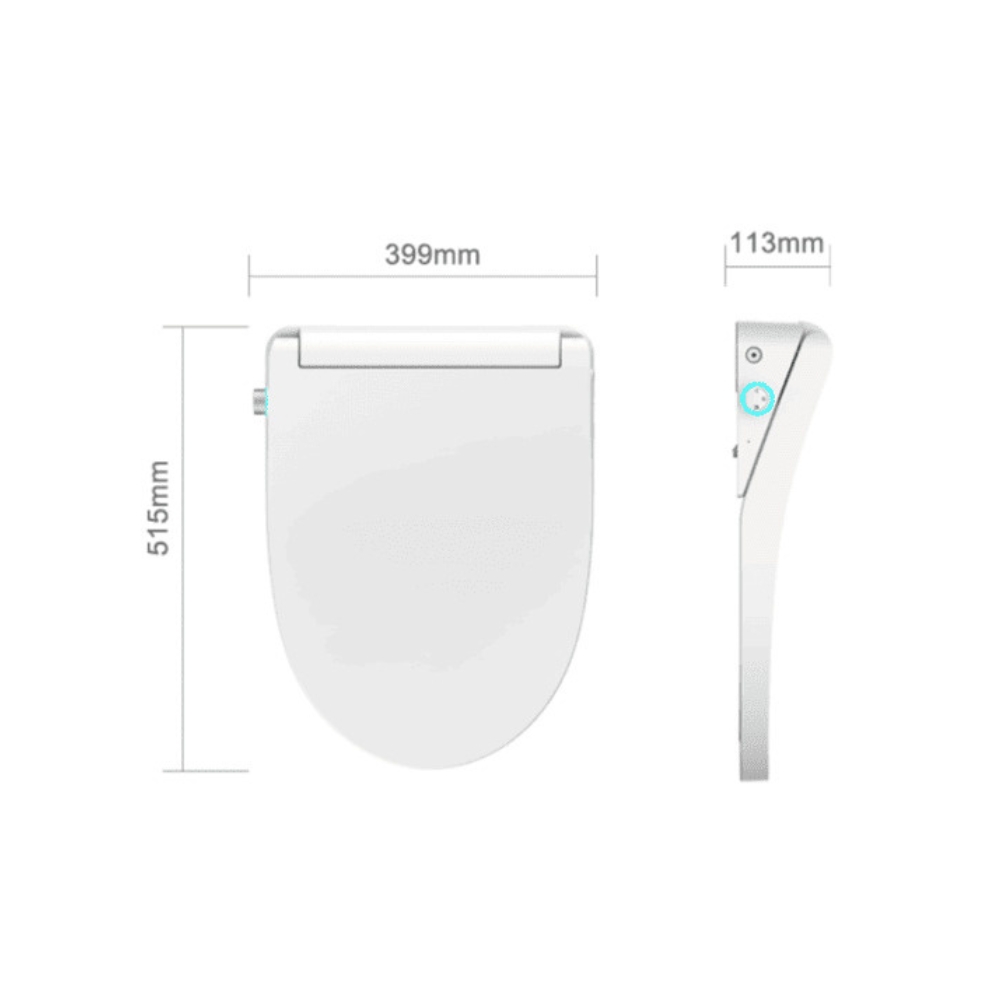 Nắp rửa điện tử Caesar TAF512H (TAF512H-PW)