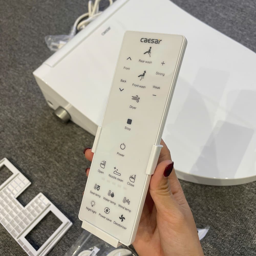 Nắp rửa điện tử Caesar TAF512H (TAF512H-PW)