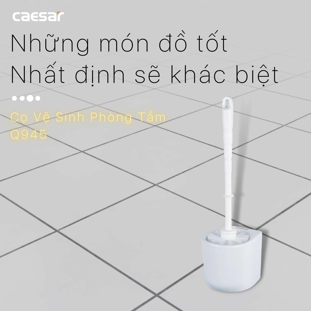 Cọ vệ sinh bồn cầu Caesar Q945