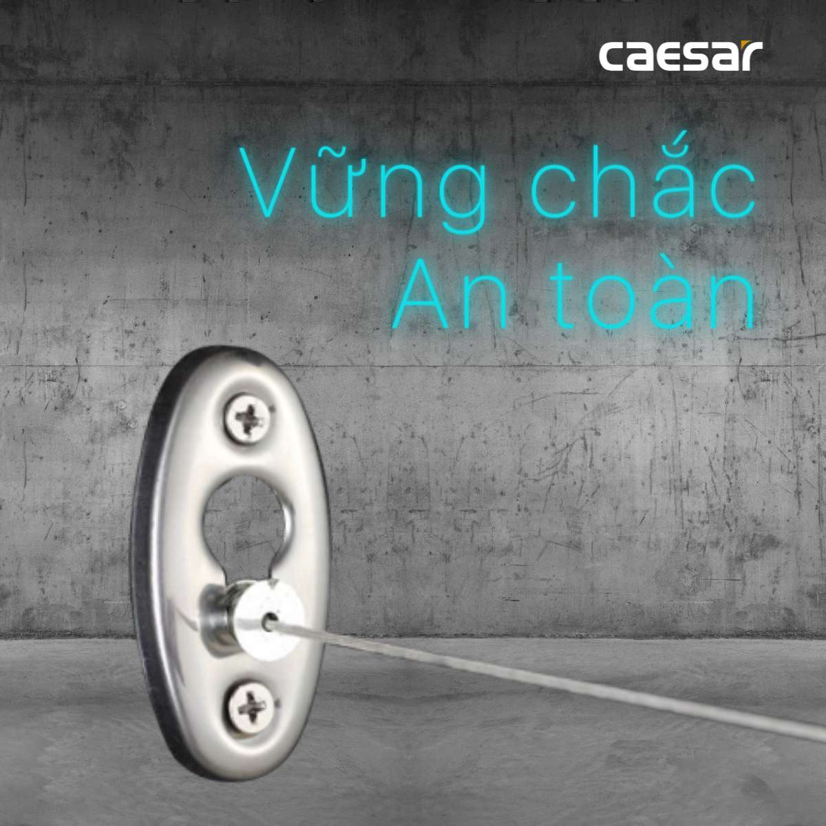 Dây phơi dạng cuộn 2.5m Caesar ST129