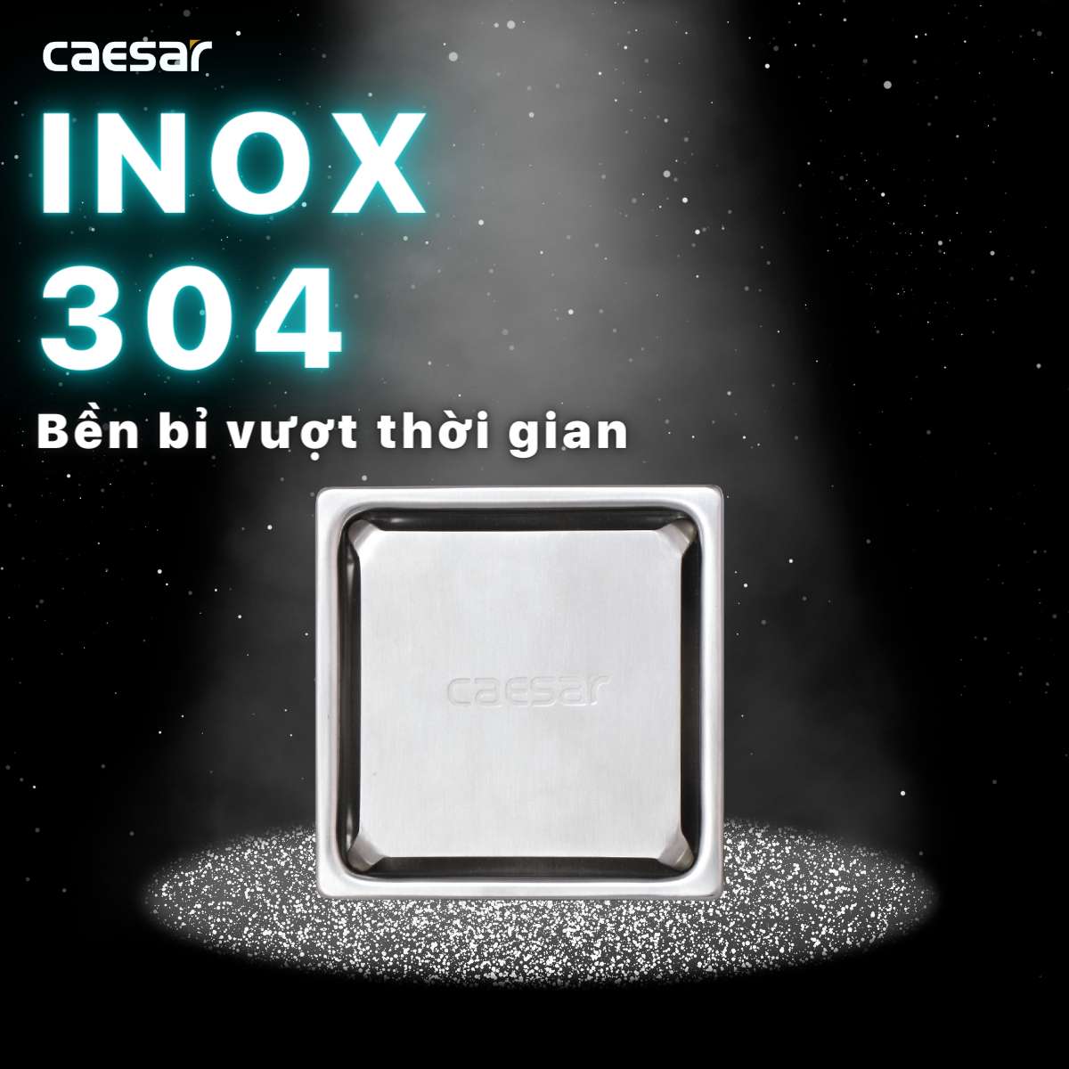 Phễu thoát sàn Caesar ST1010E