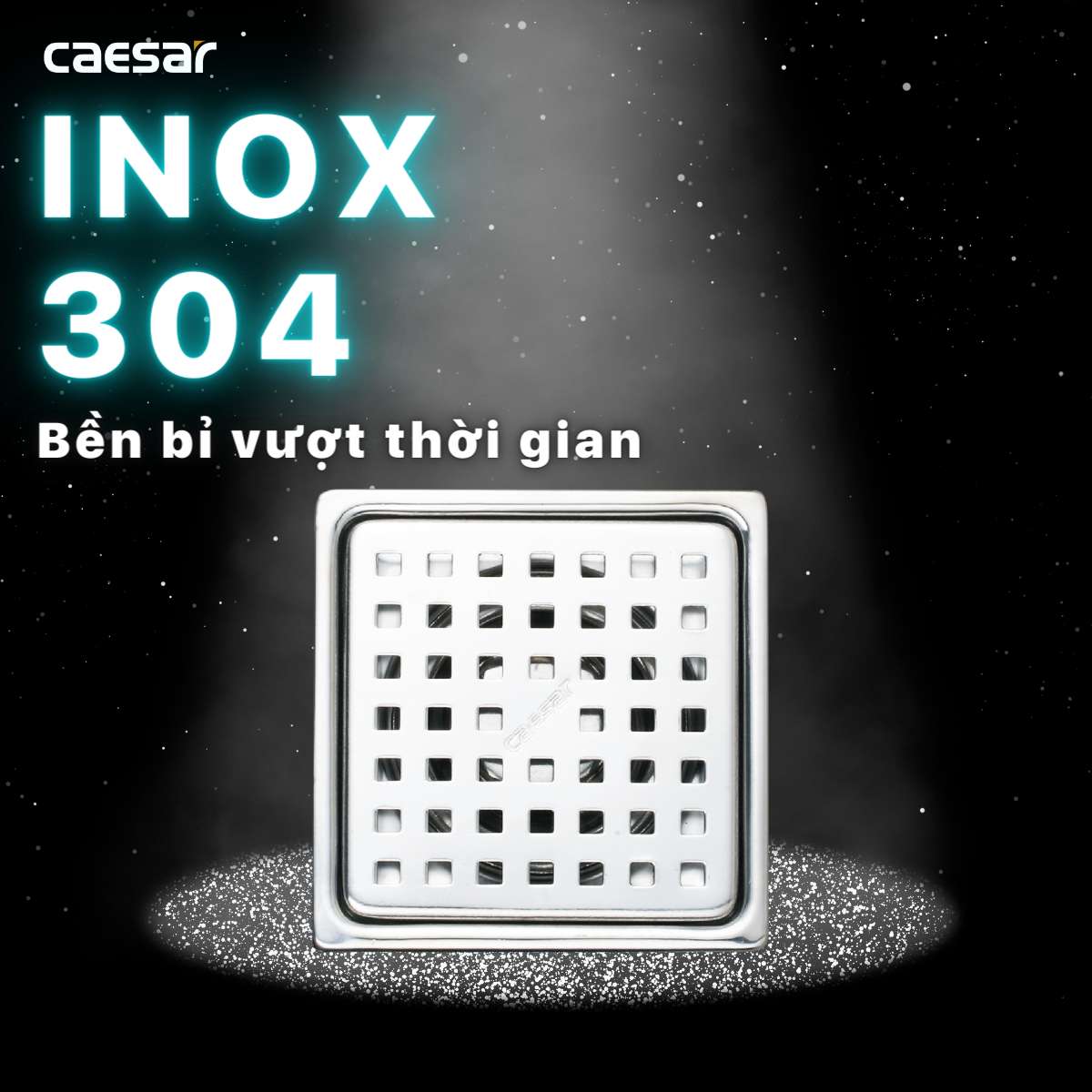 Phễu thoát sàn Caesar ST1212L