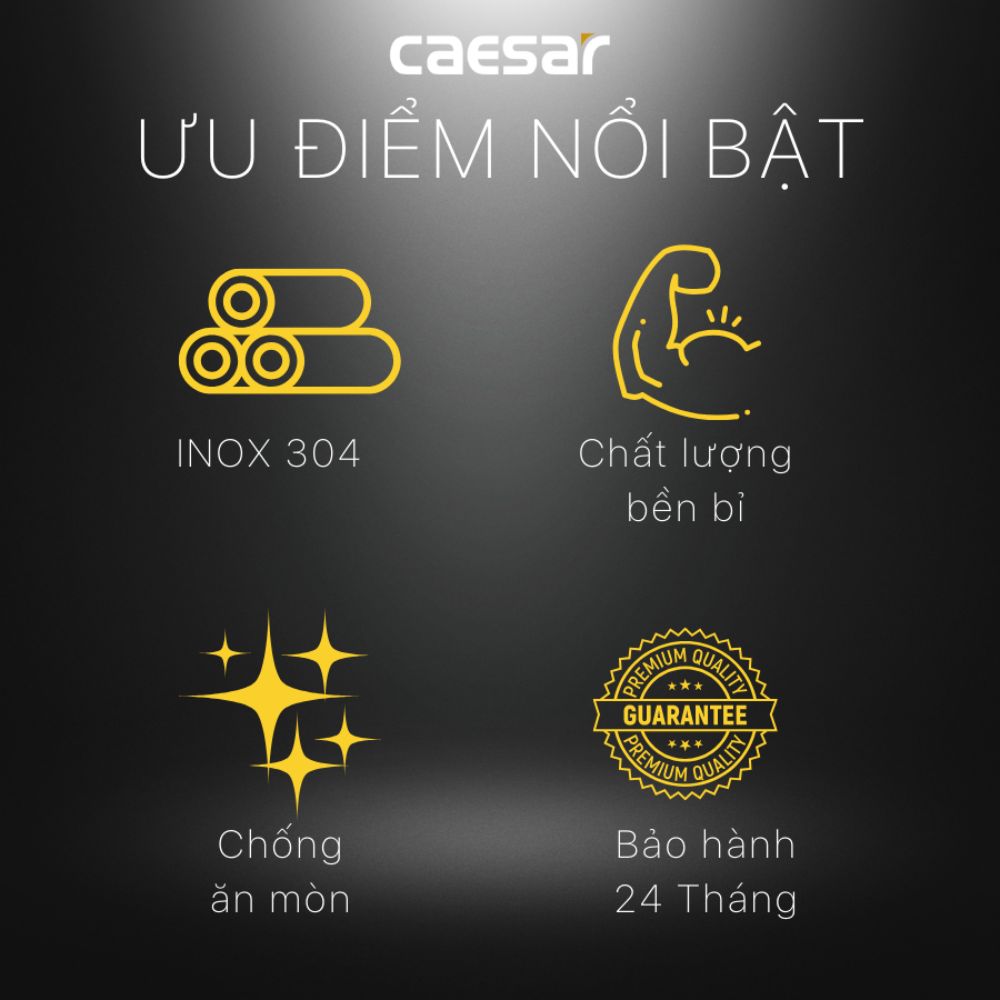 Van khóa nước chữ T Caesar BF428