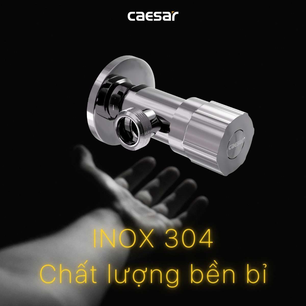 Van vặn khóa chữ F xi Caesar BF403S
