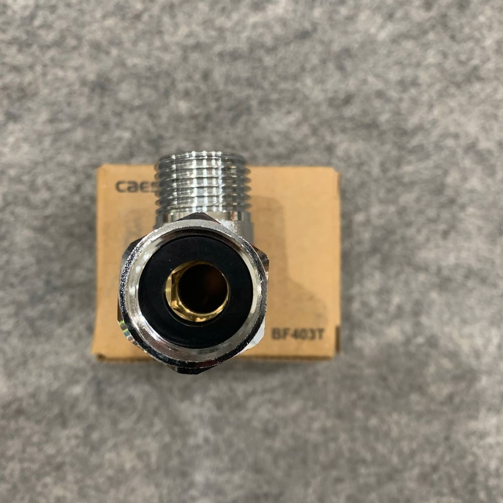 Van chia nước chữ t 2 đường nước Caesar BF403T