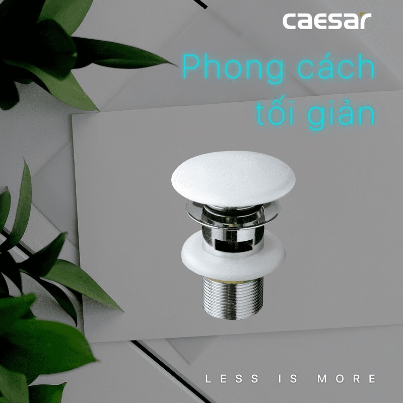 Bộ xả nắp sứ Caesar BF404H