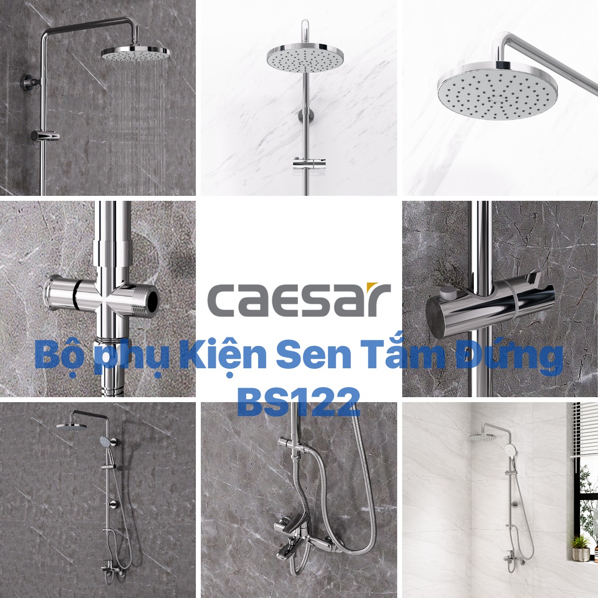 Sen cây tắm đứng Caesar BS122