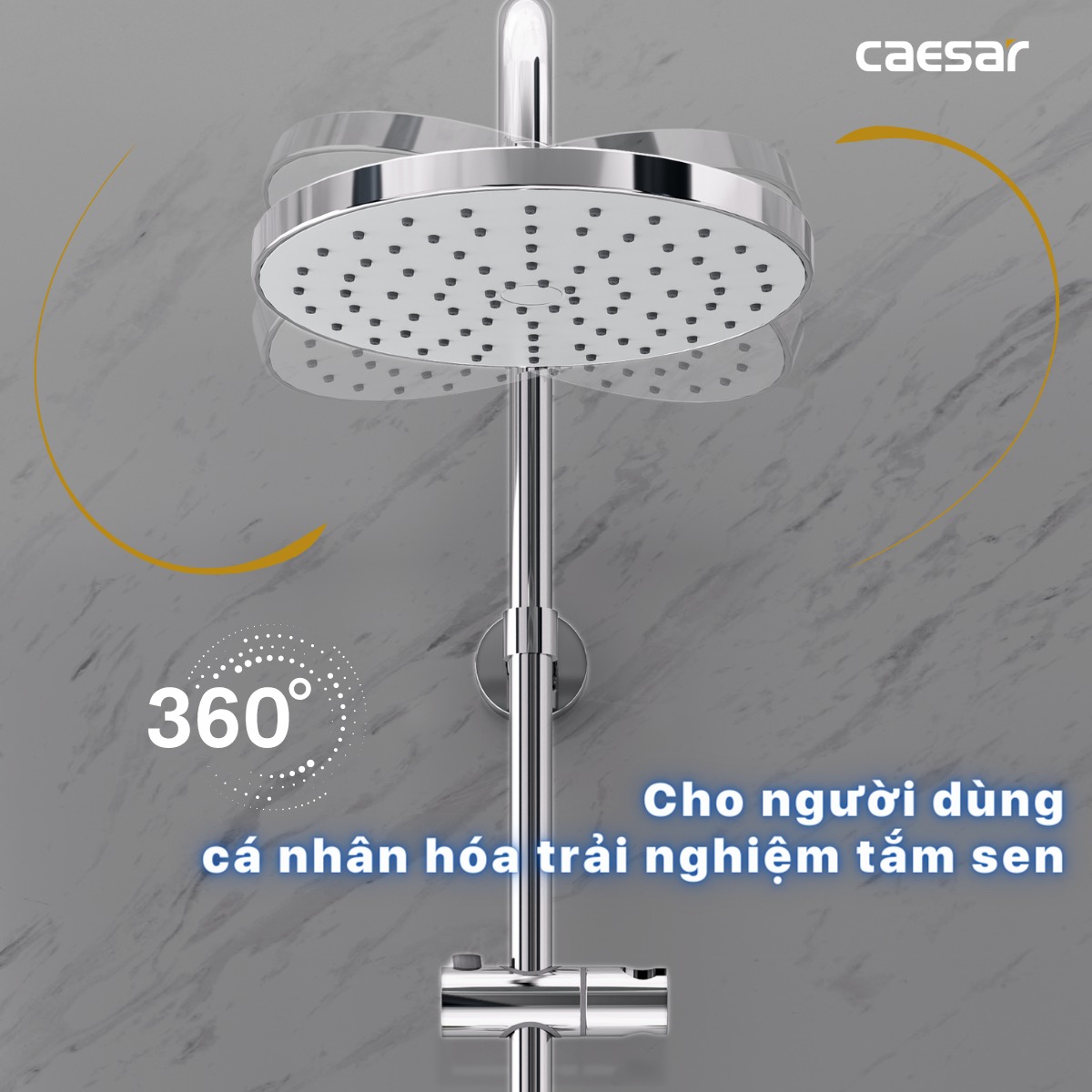 Sen cây tắm đứng Caesar BS122