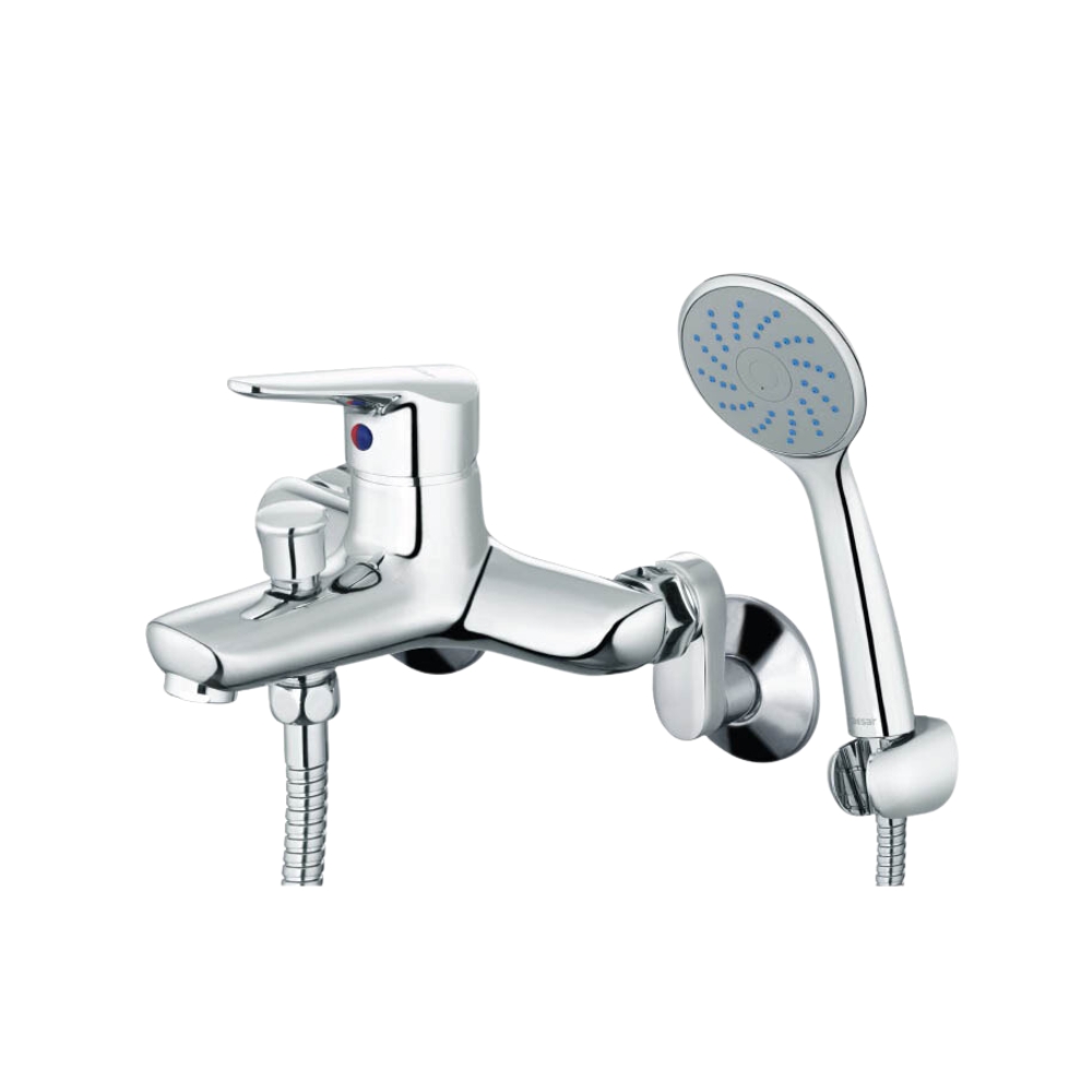 Bộ sen cây tắm đứng nóng lạnh Caesar BS122+S123C