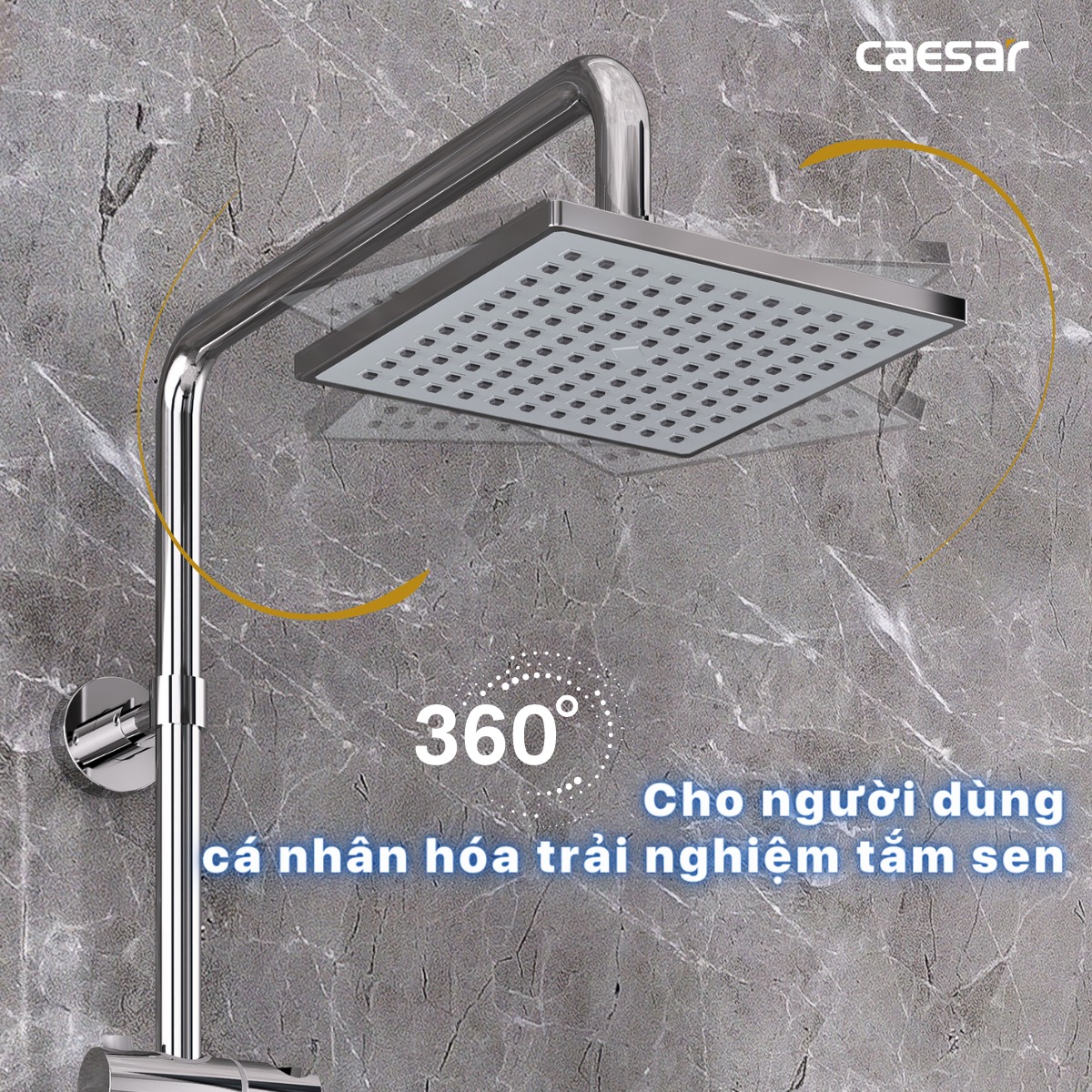 Sen cây tắm đứng Caesar BS124