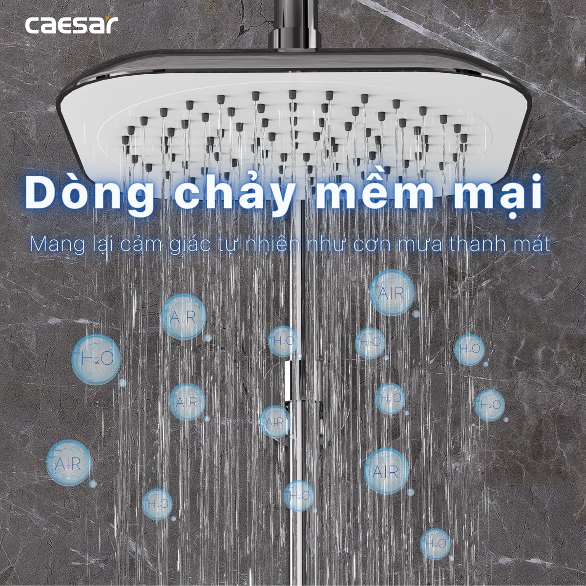 Sen cây tắm đứng Caesar BS125