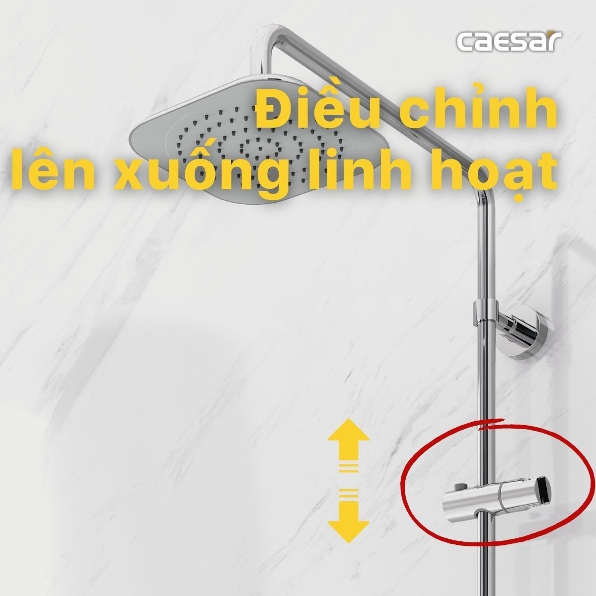 Sen cây tắm đứng Caesar BS125