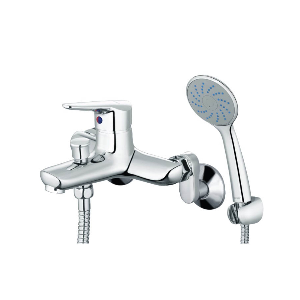 Bộ sen cây tắm đứng nóng lạnh Caesar BS125+S123C