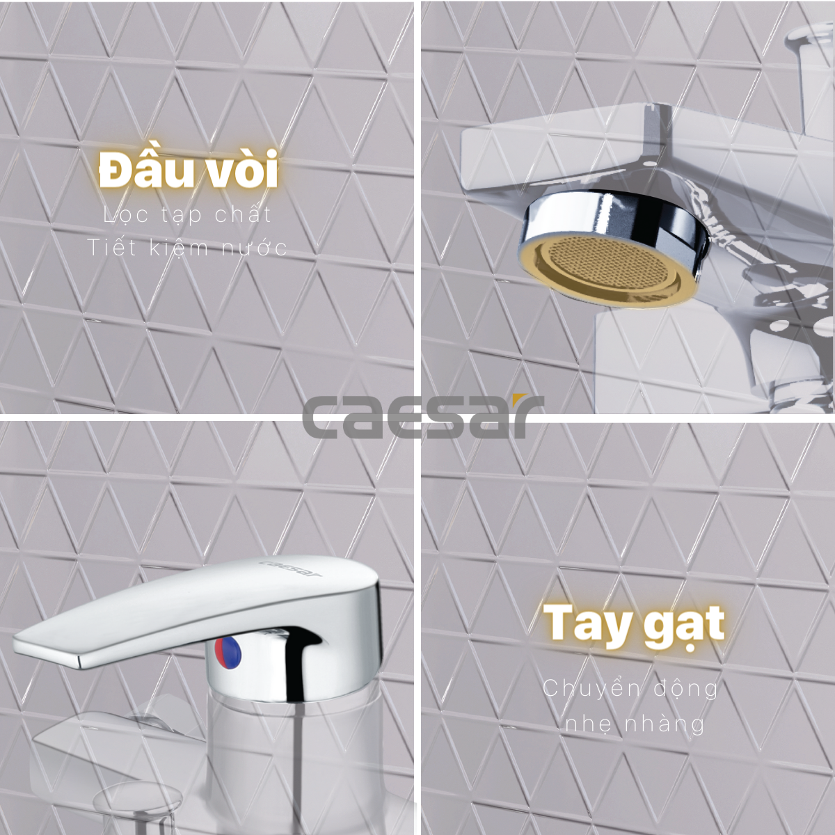 Bộ sen cây tắm đứng nóng lạnh Caesar BS126+S393C