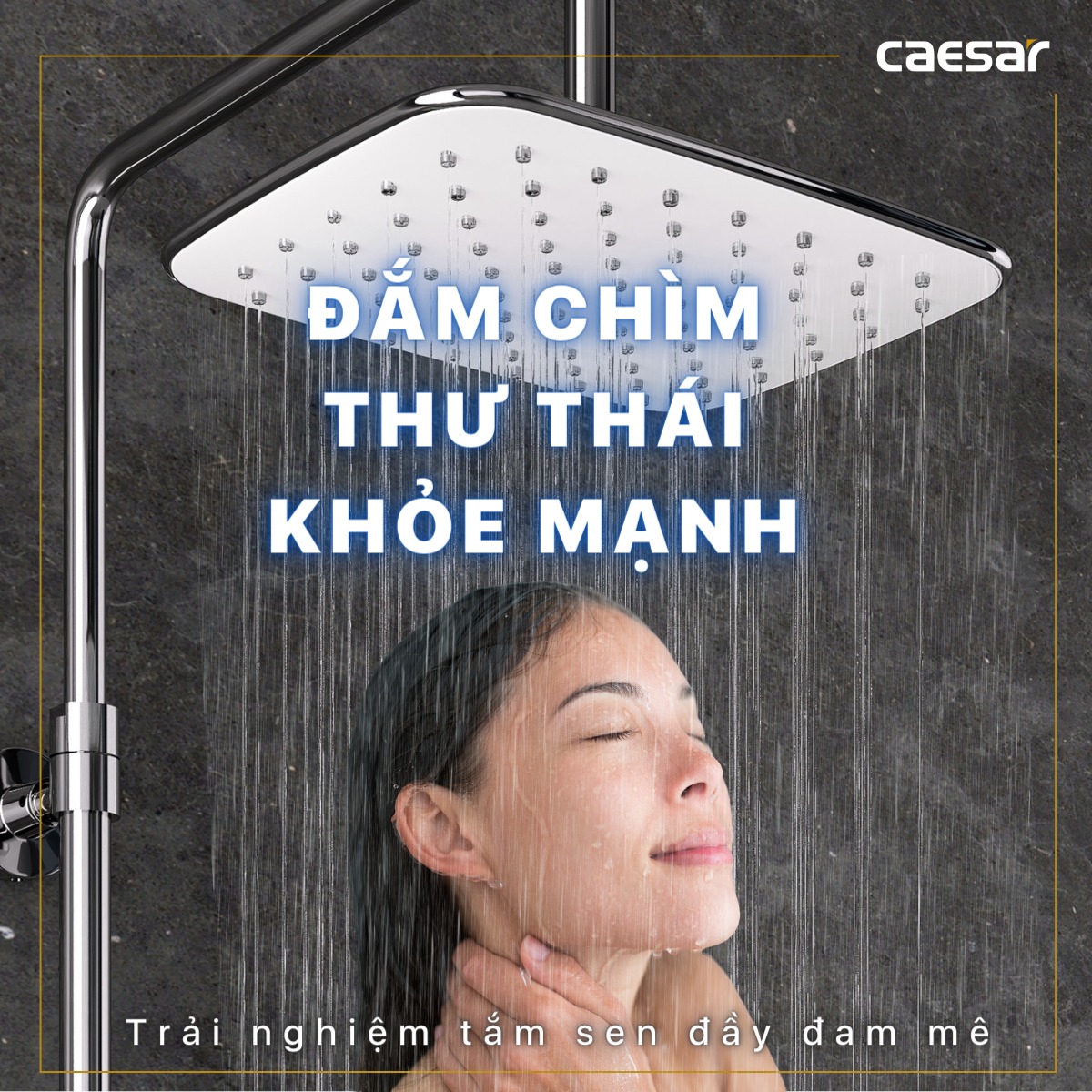 Sen cây tắm đứng Caesar BS127
