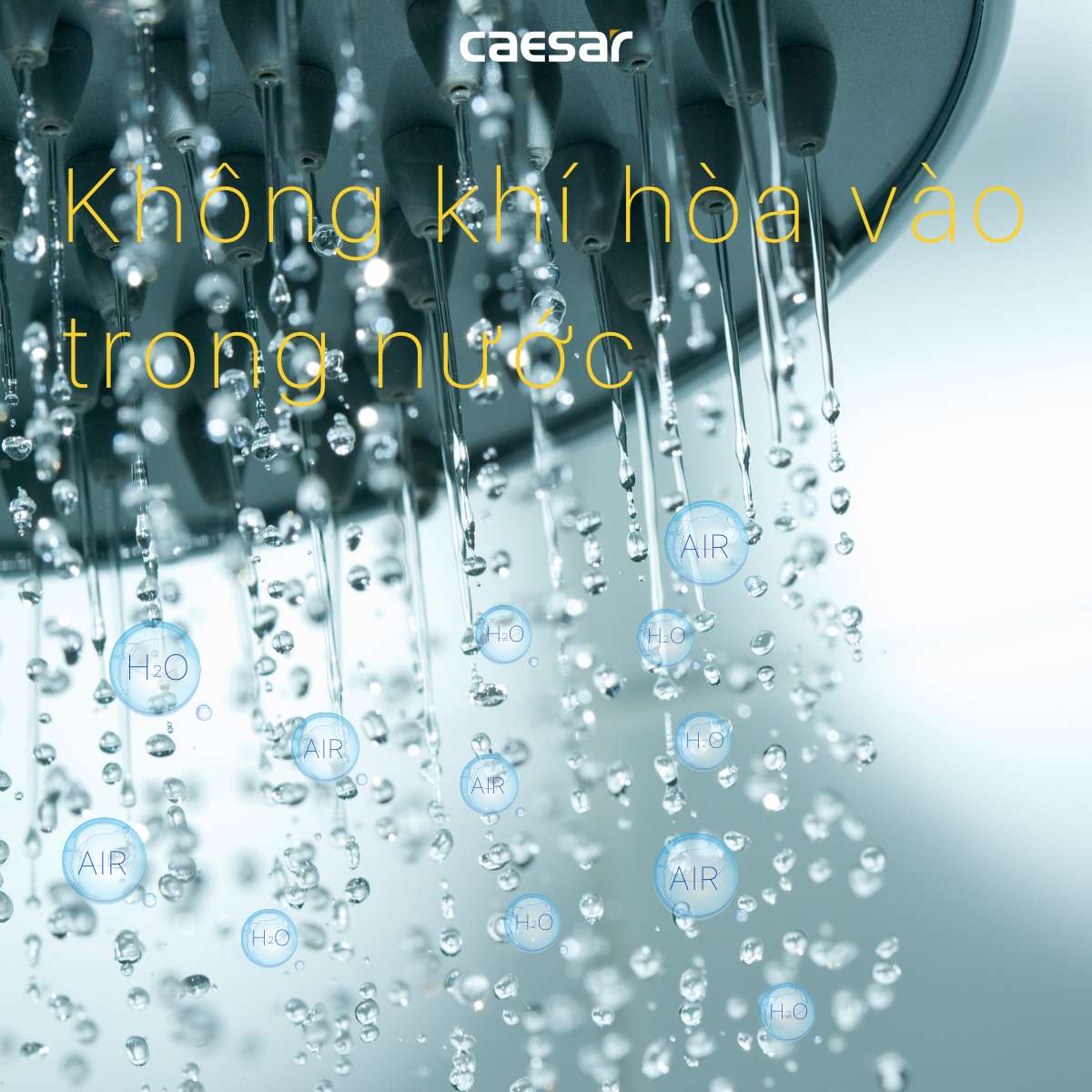 Bộ sen tắm cây nóng lạnh Caesar S1028S