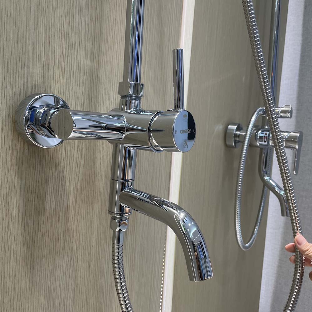 Bộ sen tắm cây nóng lạnh Caesar S338C