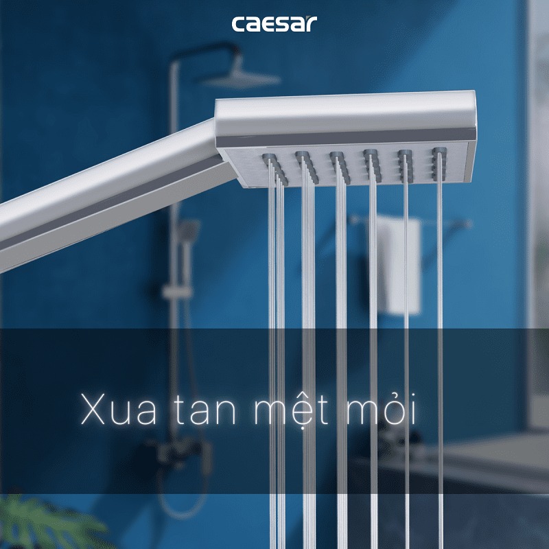 Bộ sen tắm cây nóng lạnh Caesar S668C