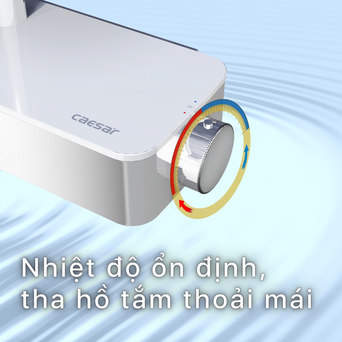 Bộ sen tắm cây nhiệt độ Caesar S788C