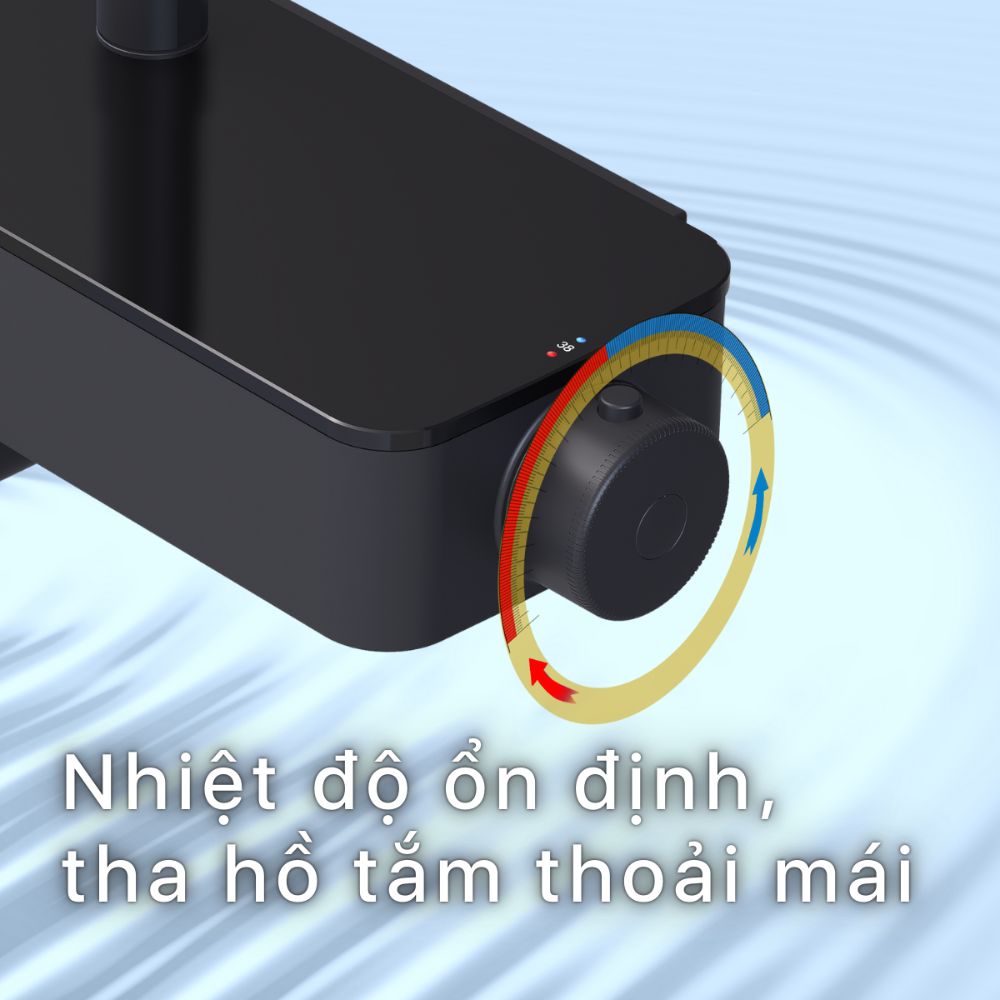 Bộ sen tắm cây nhiệt độ Caesar S788CB