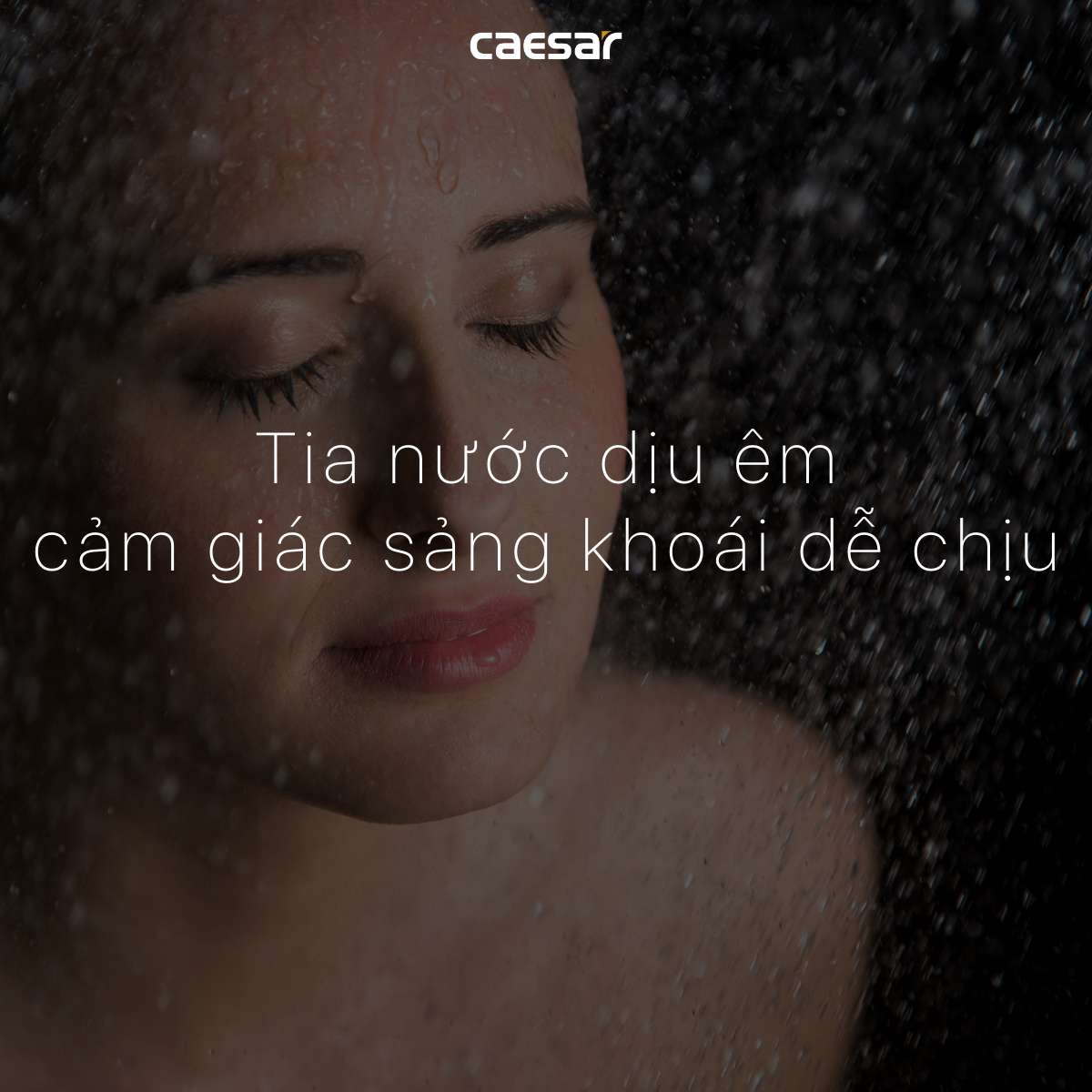 Tay sen tắm 3 chế độ Caesar SH237V