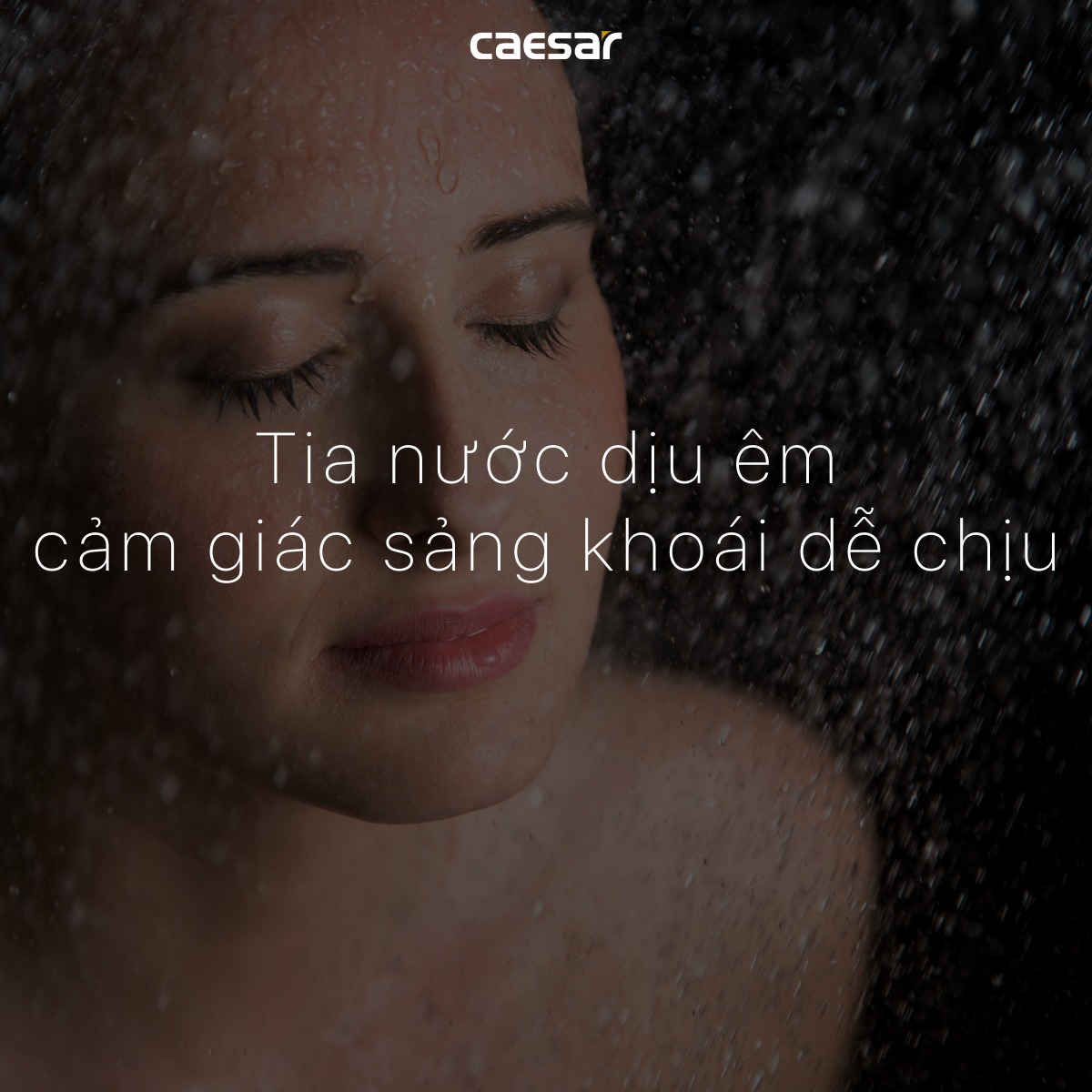 Tay sen tắm 3 chế độ Caesar SH437