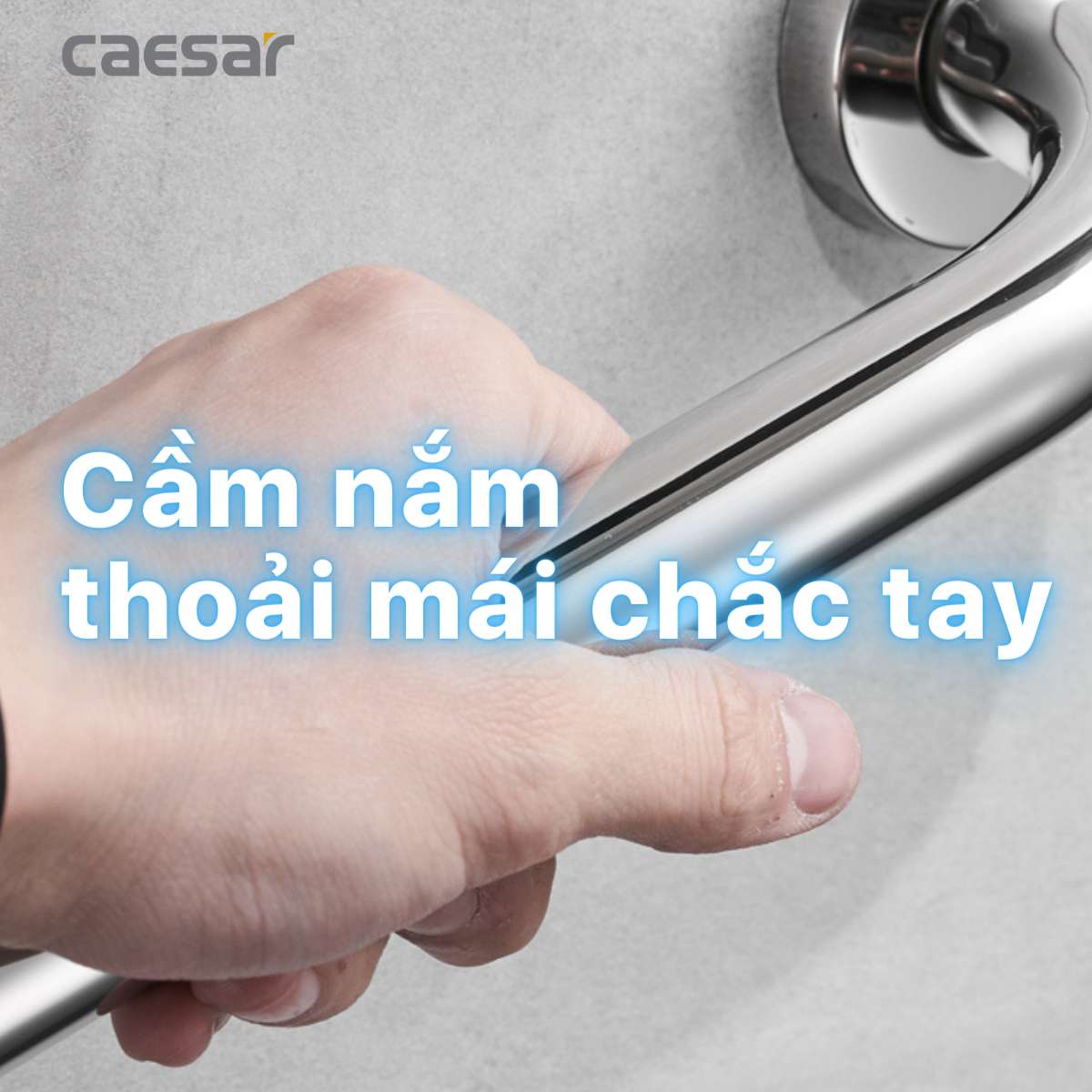 Thanh tay vịn inox Caesar GB104V