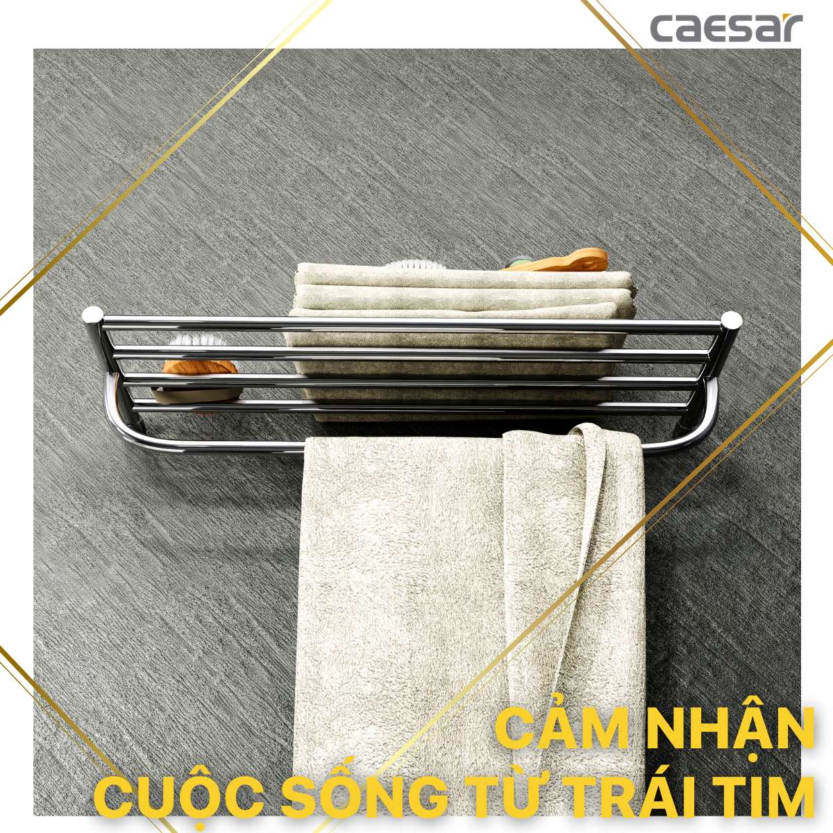 Thanh treo khăn Caesar Q7209V