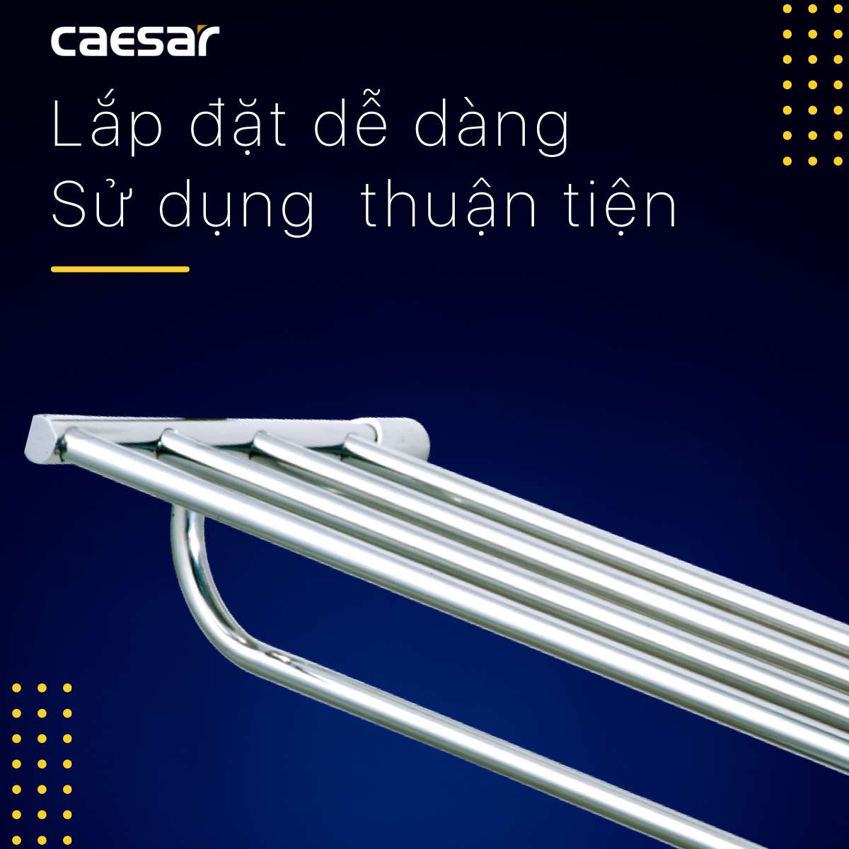 Thanh treo khăn Caesar Q7209V