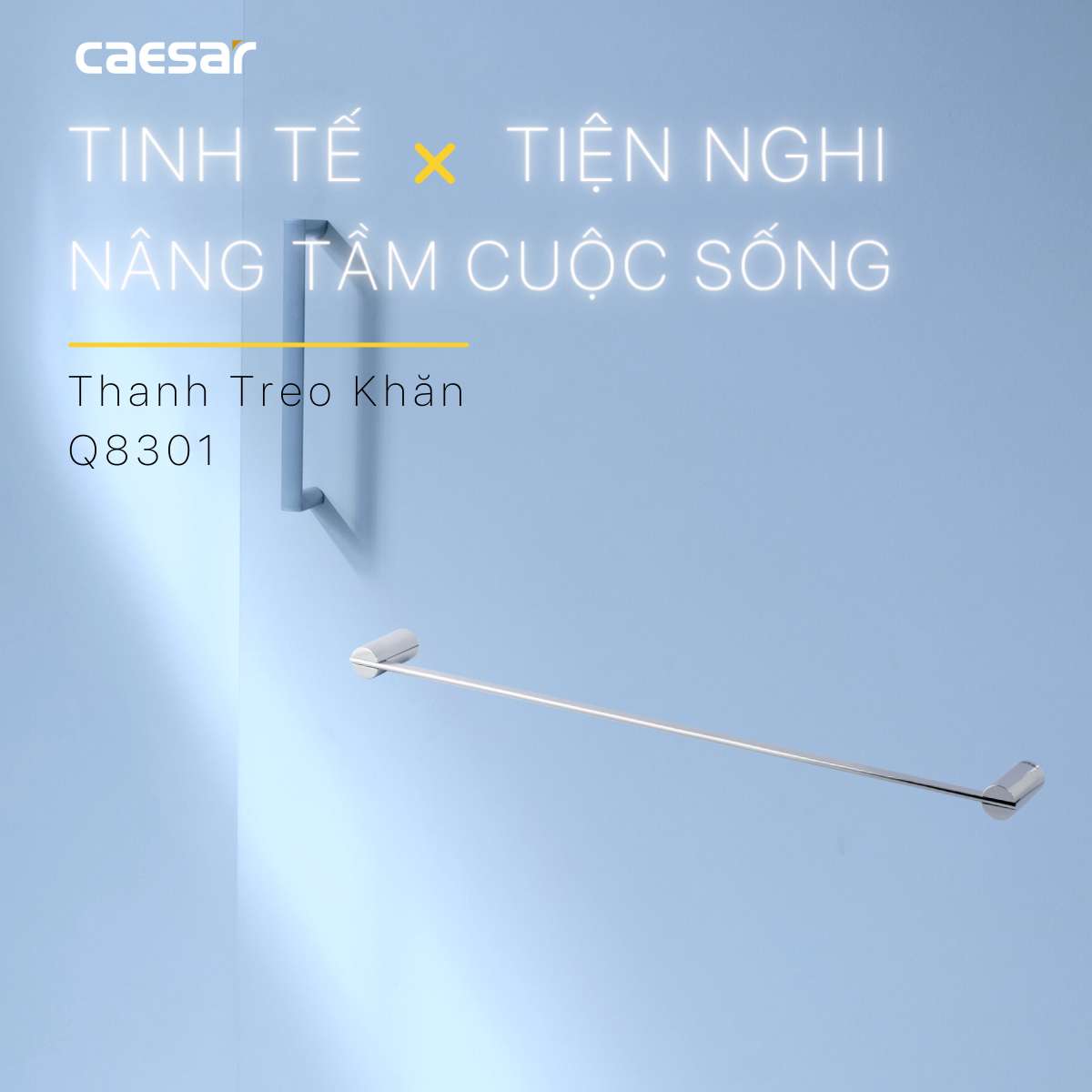 Thanh treo khăn Caesar Q8301