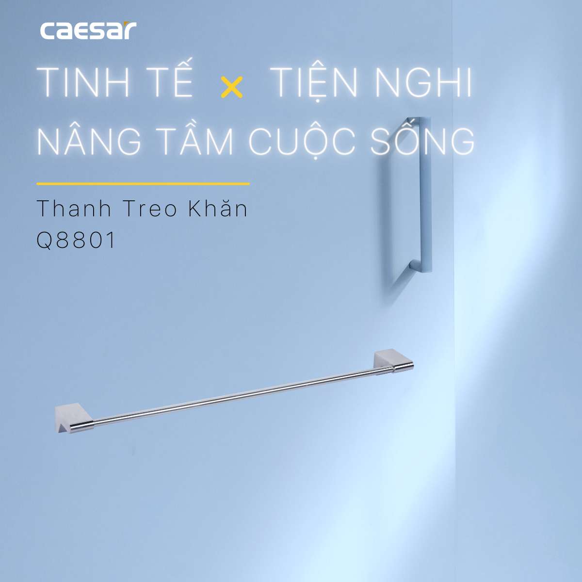 Thanh treo khăn Caesar Q8801