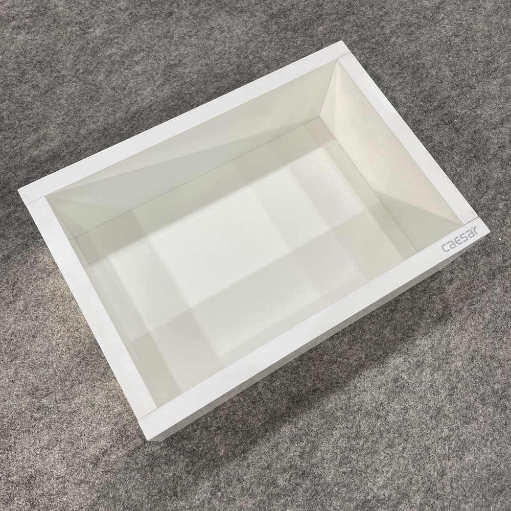 Kệ tủ treo phòng tắm đa năng 1 tầng màu trắng Caesar EA02030E