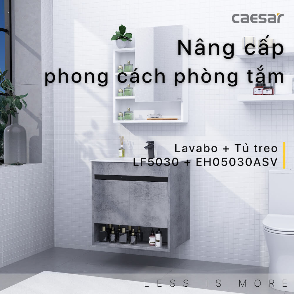 Tủ chậu cabinet Caesar EH05030ASV