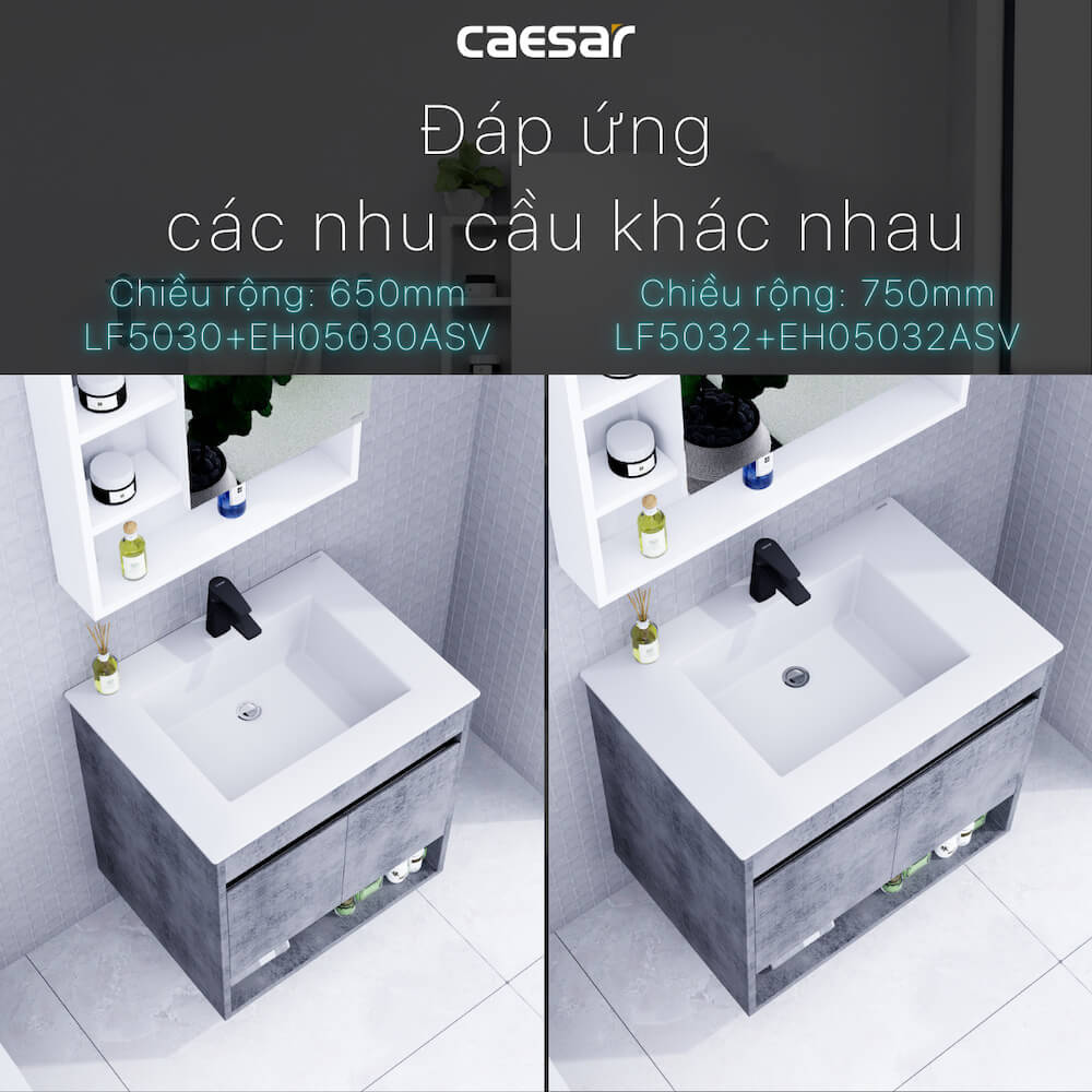 Tủ chậu cabinet Caesar EH05030ASV