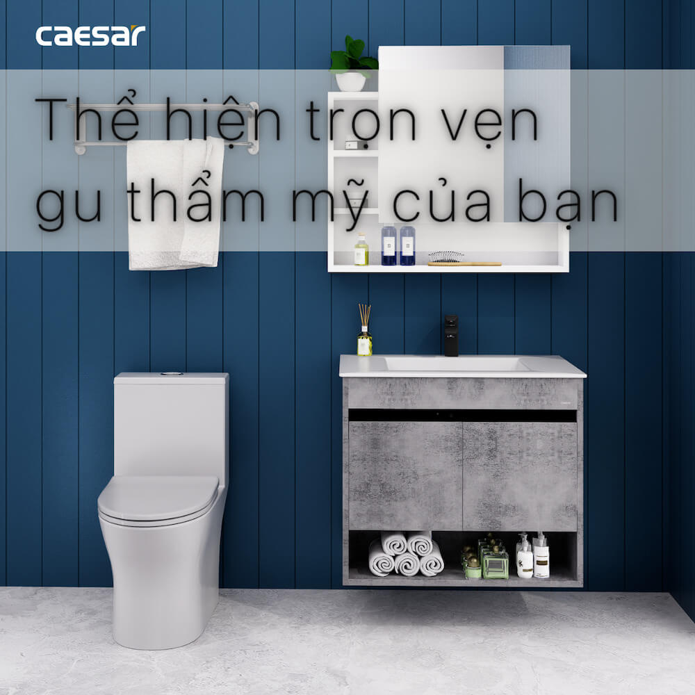 Tủ chậu cabinet Caesar EH05032ASV