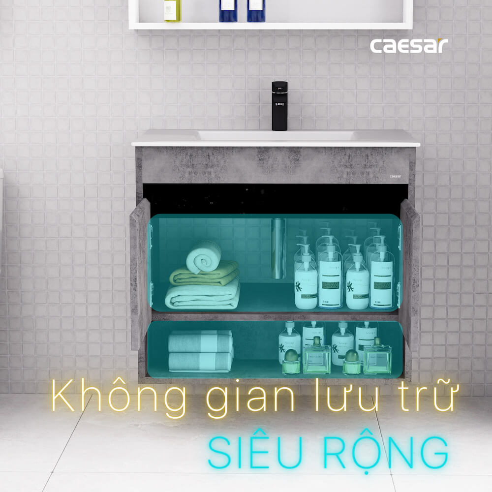 Tủ chậu cabinet Caesar EH05032ASV
