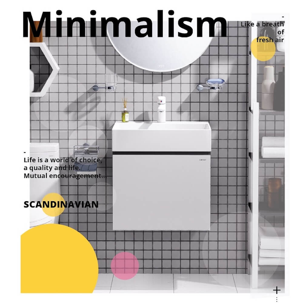 Tủ chậu cabinet Caesar EH05253ATGV