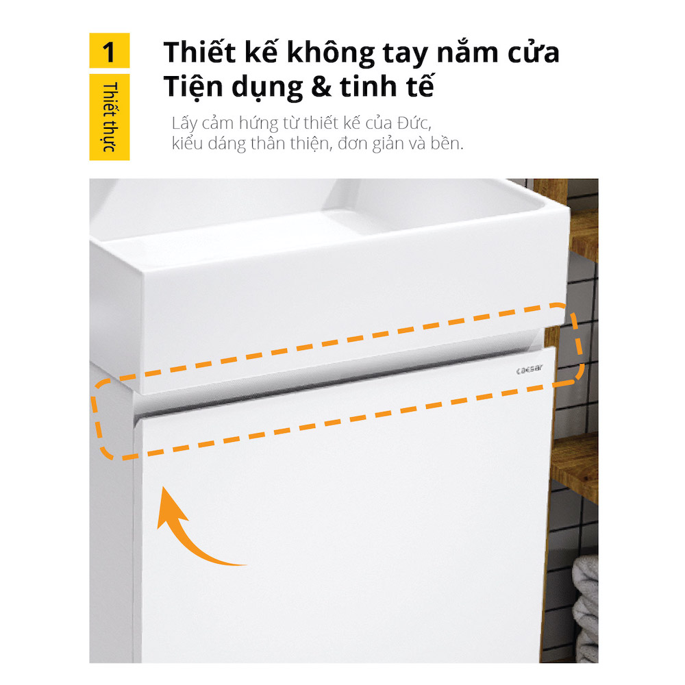 Tủ chậu cabinet Caesar EH05253AV