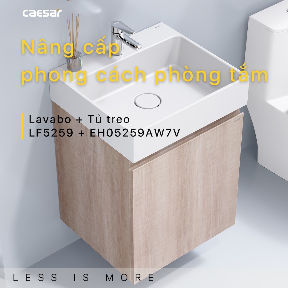 Tủ chậu cabinet Caesar EH05253AW7V