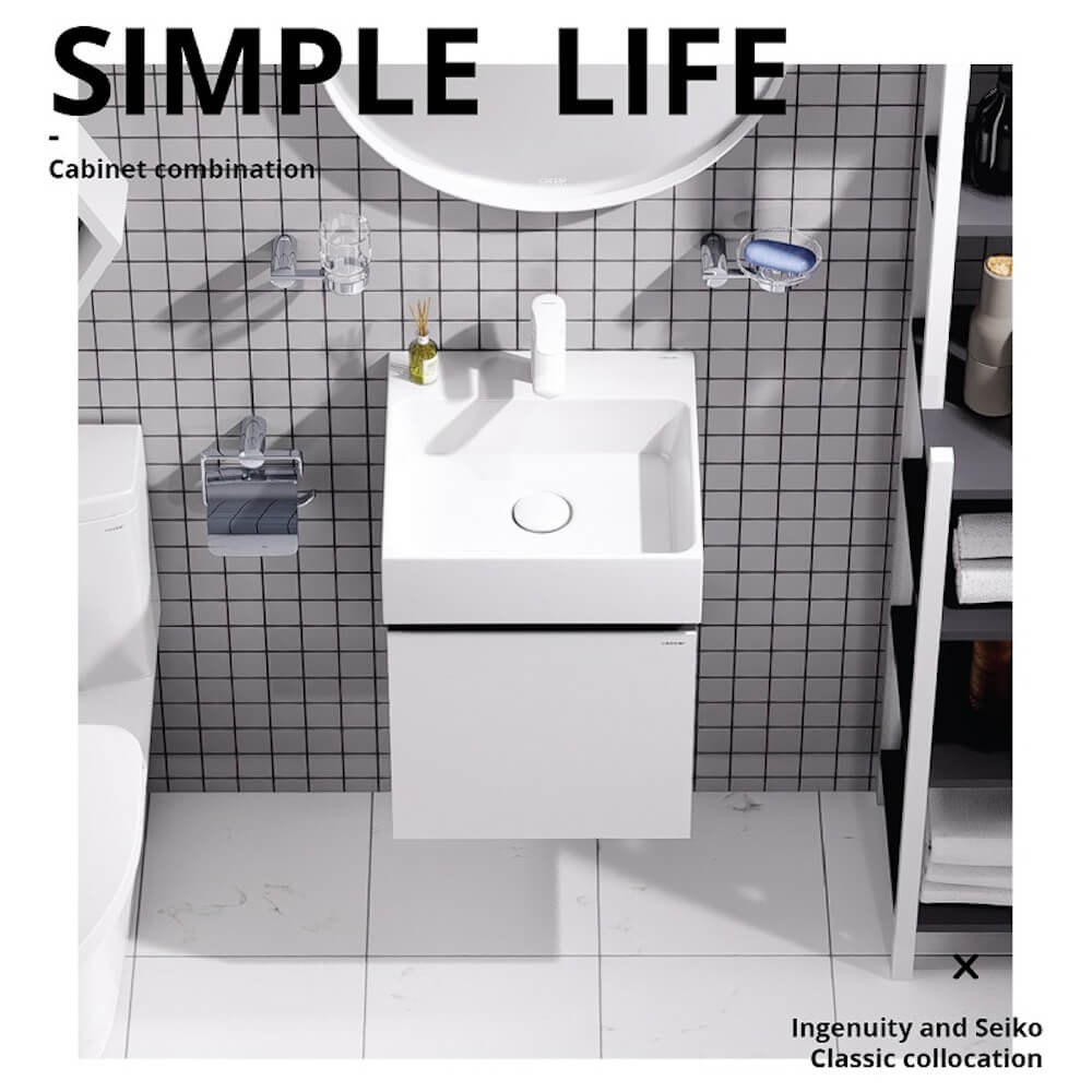 Tủ chậu cabinet Caesar EH05257ATGV