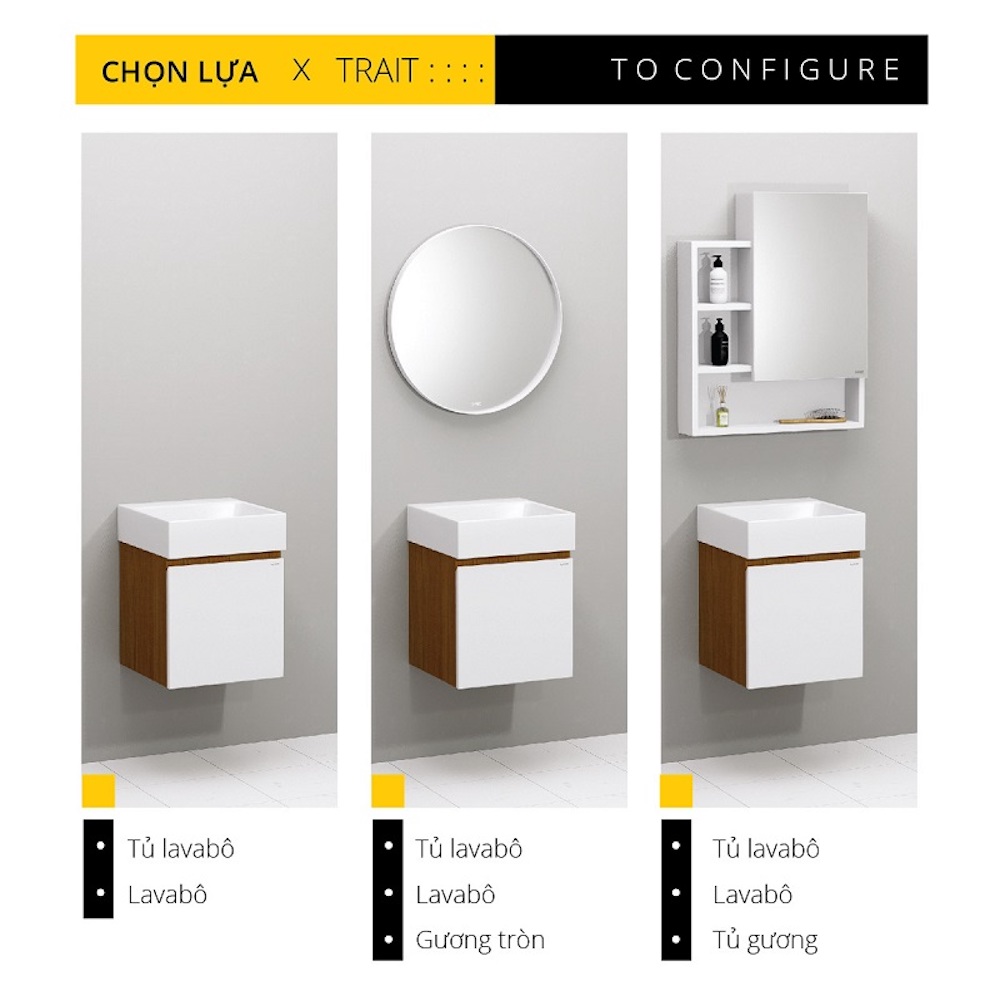 Tủ chậu cabinet Caesar EH05257AWV