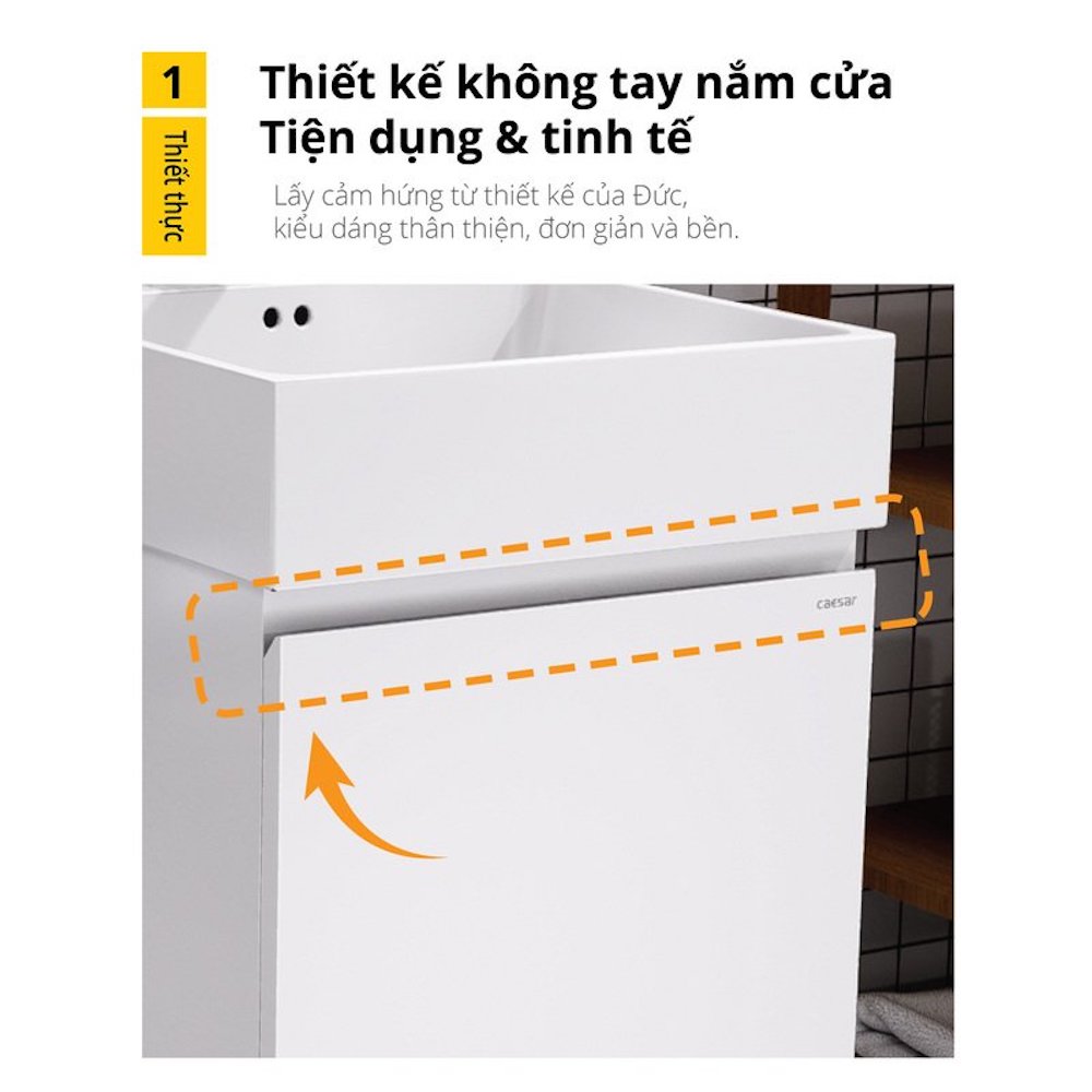 Tủ chậu cabinet Caesar EH05263AV